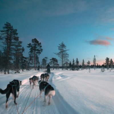viaje organizado a Laponia para ver Auroras Boreales desde España en grupo