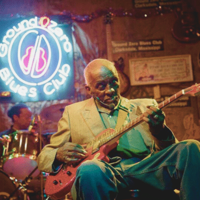 Ambiente nocturno en Beale Street, Memphis - Tour de blues con WeXplorer